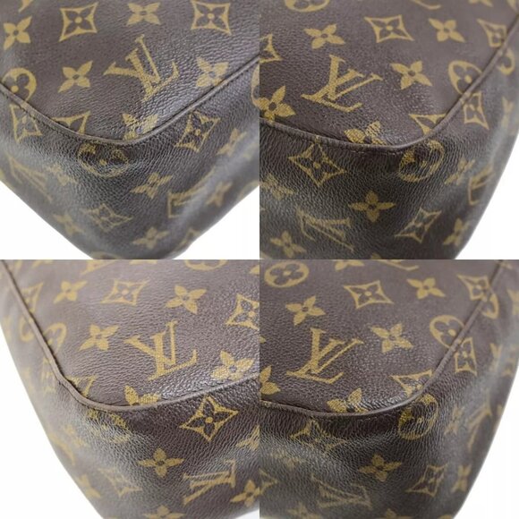 LOUIS VUITTON Looping MM Shoulder Bag Monogram Leather BN France - Picture 7 of 14
